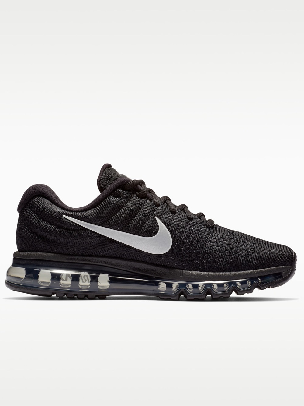 Nike Air Max 2017 Black Anthracite White Running Shoes 849559-001 Men's Size 14